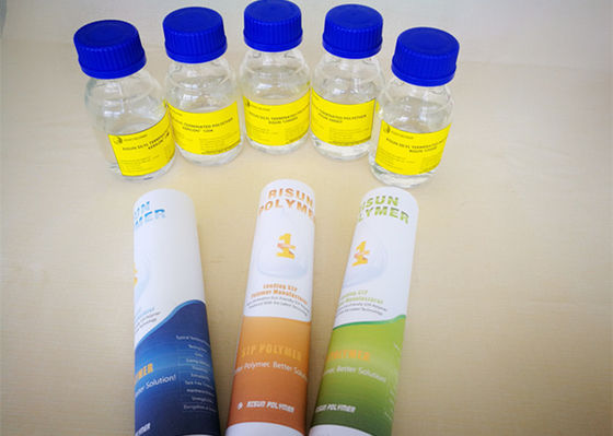 কেনা সিলিল টার্মিনেটেড পলিইথার সিল্যান্টের জন্য কার্যত অম্লীয় স্বচ্ছ ভিস্কোস তরল রিসুন পলিমার online manufacture